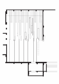 大ホール断面図